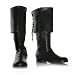 Hook (Black) Adult Boots Adult (Medium (10-11))