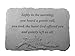Kay Berry 07545 Softly In The Morning Memorial Stone, Rosemary