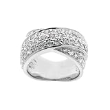 R&T - 70083T56 - Bague Femme - Argent 925/1000 -  7.5 Gr - Oxydes de Zirconium - Blanc - T56par R&T