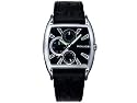 Police Dynasty black dial black strap watch