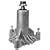 New Replacement for 130794 Spindle, or Mandrel, Craftsman, Poulan, Husqvarn, More.... with pre-tapped mounting holes, includes mounting bolts.