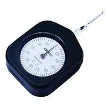 Mitutoyo 546-118 Standard Dial Tension Gauge, 0.1N Graduation, 0.3-3N Range