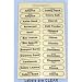 Spice Labels (set of 84) - Tubes, Rack separately (Clear) (0.5h x 2w)