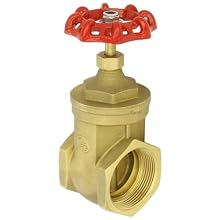 Dixon BGV250 Brass Gate Valve, 2-1/2" NPT Female
