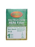 (25) Royal Dirt Devil Pleated F13 HEPA Foam Filter w/activated Charcoal, Bagless, Dual Cyclonic Vacuum Cleaners, 3LK0540001,2LK0540000, 110005, M110002 , M110003,