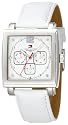 Tommy Hilfiger Women's White Leather Strap Watch #1780816