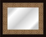 Review ArtToFrames  / 16x20 / 16 x 20 Mirror Frame Coffee Bean & Off White w/ Scallop .. 3.25'' wide