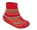 Baby Shoe Sock - Stripey Red, UK 2 Child (991195/3.5)