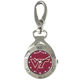NCAA Unisex CG-VAT Clip-On Virginia Tech Hokies Watch