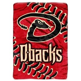 Arizona Diamondbacks 60''x80'' Royal Plush Raschel Throw Blanket