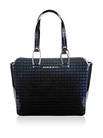 Armani Bolso asa al hombro Shopping (Azul)
