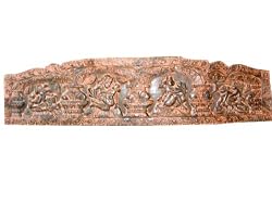 Unique Handcarved Wood Kamasutra Carved Wall Panel/headboard India Furniture 72 Inch
