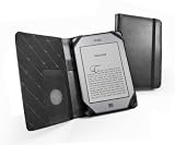 Produkt-Bild: Tuff-Luv "Embrace" Tasche H&uuml;lle f&uuml;r Amazon Kindle Touch - Buch Stil ? schwarz
