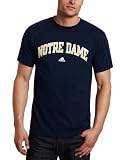 NCAA Men's Notre Dame Fighting Irish Relentless Tee Shirt (Navy, Medium)