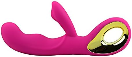 Cordless Waterproof Therapeutic Massager， Powerful 10 Speed Frequency For Muscle Aches &amp; Sports Recovery | Rechargeable &amp; Travel (Rose red)