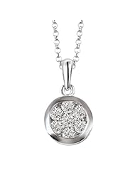 Tivolia Collection 14kt White Gold Diamond Dazzle Necklace
