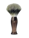 eShave Fine Badger Hair Brush In Smoke