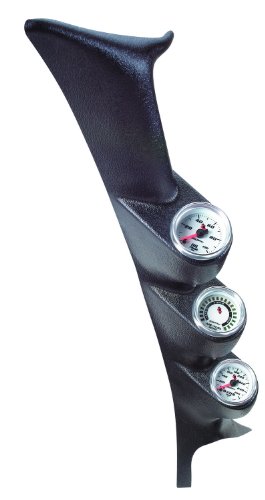 Auto Meter 12121 Black Triple Pillar for 1994-2002 Ford Mustang Hard Top