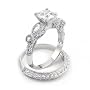Bling Jewelry Vintage Wedding Engagement Ring Set &hellip by Bling Jewelry