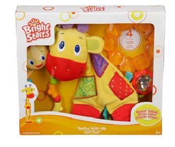 bright starts giraffe teether