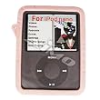 Apple iPod Nano 3 III 3rd Generation Swirly Line Soft Rubber Silicone Protector Skin Case Soft Pink 04TK