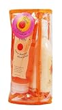 Fruit Frappe By Upper Canada Apricot Persimmon Gift Set In Roll Up Cosmetic Case, 2.2-Ounce Bags