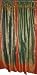 Beautiful Silk Sari Drapes-2 Feldgrau Panels Drapes India Decor