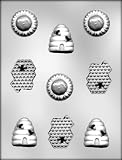 CK Products Beehive - Sunflower - and Honeycomb Chocolate Mold