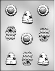 Buy CK Products Beehive, Sunflower, and Honeycomb Chocolate Mold