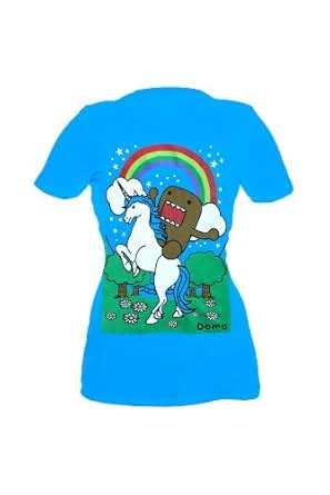 Amazon.com: Domo Unicorn Girls T-Shirt Plus Size Size : XX-Large: Clothing