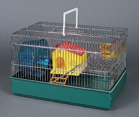 15x10x9 Deluxe Hamster Rodent Cage