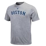 MLB Jonathan Papelbon Boston Red Sox Youth Short Sleeve Basic Tee (Steel Heather, Medium)
