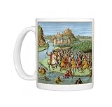 Medieval battle scene Photo Mugs