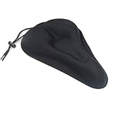 Adjustable Bike Bicycle Cycle Gel Saddle Cushion Pad Seat Cover