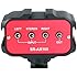 Saramonic SR-AX100 2 Channel 3.5mm Audio Adapter (Red/Black)