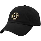 Twins Enterprise Boston Bruins Black Hockey Franchise Fitted Hat