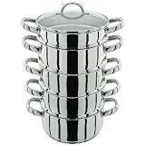 Judge 20cm 5 Tier Multi Steamer with Glass Lid