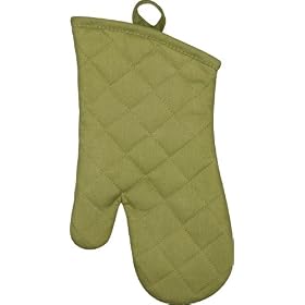 Gourmet Classics Solid Oven Mitt, GreenGourmet Classics Solid Oven Mitt