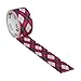 Duck Brand 280977 Printed Duct Tape, Pink Argyle, 1.88 Inches x 10 Yards, Single Roll