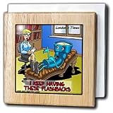 Flashbacks - 6 Inch Tile Napkin Holder
