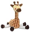 Happy Plaid Giraffe Plush