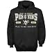 NHL Old Time Hockey Pittsburgh Penguins Raked Hoodie - Black