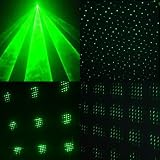 30mW Mini Green Laser Pointer Keychain w/ Star Lens