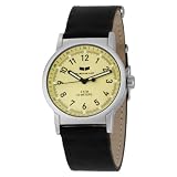 Vestal Unisex ALP004 Alpha Bravo Black Cream Canvas Watch
