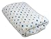 Stephan Baby Ultra Soft Plush Fleece Blanket, Blue Pastel Polka Dots