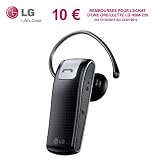 LG - Oreillette Bluetooth LG HBM 230 pour SAMSUNG WAVE II S8530 - Mobile Avenue
