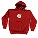 Search : Officially Licensed DC Comics Flash Logo Hooded Sweatshirt