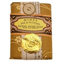 Bee & Flower Sandal Wood Soap 12 Bars