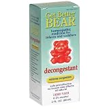 Review Get Better Bear  / Get Better Bear Decongestant, Cherry Flavor, 2 Ounces (Pack of 3)