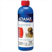 Adams Plus Flea and Tick Shampoo with Precor for Dogs and Cats